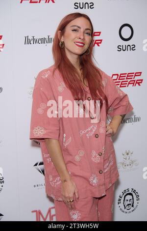 London, UK . 26. Oktober 2023 . Camden Cox wurde bei der britischen Premiere von Deep Fear im Ham Yard Hotel gezeigt. Quelle: Alan D West/EMPICS/Alamy Live News Stockfoto