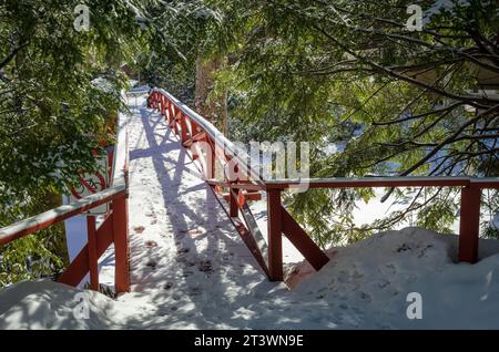 Die Chautauqua Institution in Upstate New York Stockfoto