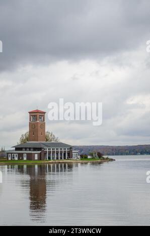 Die Chautauqua Institution in Upstate New York Stockfoto