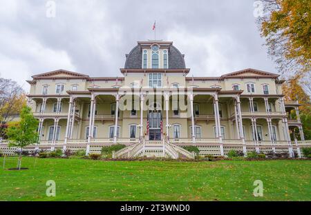 Das Athenaeum Hotel in der Chautauqua Institution in Upstate New York Stockfoto