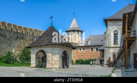 Festung Khotyn in der Region Tscherniwzi der Ukraine Stockfoto