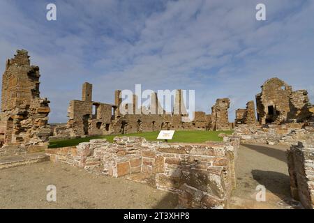 Earl's Palace, Orkney Birsay, Stockfoto