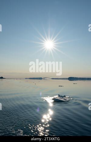 Van Otteroya Island, Svalbard Islands, Norwegen. Stockfoto