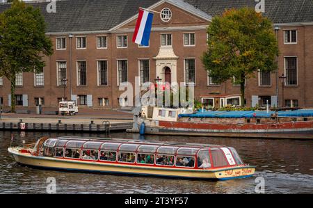 Amsterdam, Niederlande, 26.10.2023, Hart Museum, das Kunstmuseum am Ufer der Amstel, früher bekannt als Eremitage Amsterdam Stockfoto