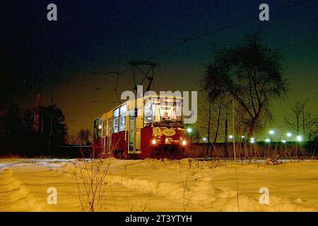 Schlesisches Interurban-Straßenbahnsystem, Polen, Tramwaje Konurbacji Stockfoto