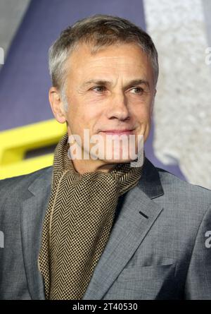 London, Großbritannien. Januar 31, 2019. Christoph Waltz nimmt an der Uraufführung von „Alita: Battle Angel“ am Odeon Leicester Square in London Teil. (Foto: Fred Duval/SOPA Images/SIPA USA) Credit: SIPA USA/Alamy Live News Stockfoto