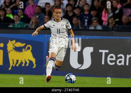 Stadio Arechi, Salerno City, Italien. Oktober 2023. Womens Nations League International Football; Italien gegen Spanien; Barbara Bonansea aus Italien Credit: Action Plus Sports/Alamy Live News Stockfoto