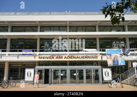 Mensa am Adenauerring, Karlsruher Institut für Technologie KIT, Campus Süd, Karlsruhe, Baden-Württemberg, Deutschland Stockfoto