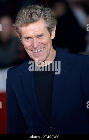 Rom, Italien. Oktober 2023. ROM, ITALIEN - 26. OKTOBER: Willem Dafoe besucht einen roten Teppich für den Film „Gonzo Girl“ während des 18. ROM Film Festivals im Auditorium Parco Della Musica am 26. Oktober 2023 in Rom. Quelle: dpa/Alamy Live News Stockfoto