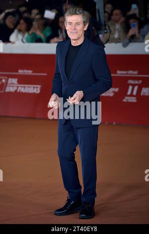 Rom, Italien. Oktober 2023. ROM, ITALIEN - 26. OKTOBER: Willem Dafoe besucht einen roten Teppich für den Film „Gonzo Girl“ während des 18. ROM Film Festivals im Auditorium Parco Della Musica am 26. Oktober 2023 in Rom. Quelle: dpa/Alamy Live News Stockfoto