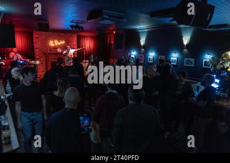 Rodney P und DJ Skitz mit Unterstützung von DjNikNak treten dienstags am 24. Oktober im Domino auf. In Zusammenarbeit mit Hennessy Stockfoto