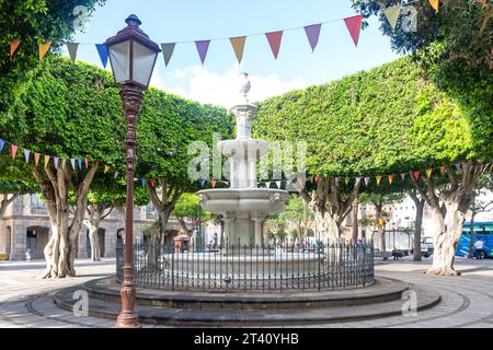 Plaza del Adelantado, San Cristóbal de La Laguna, Teneriffa, Kanarische Inseln, Königreich Spanien Stockfoto