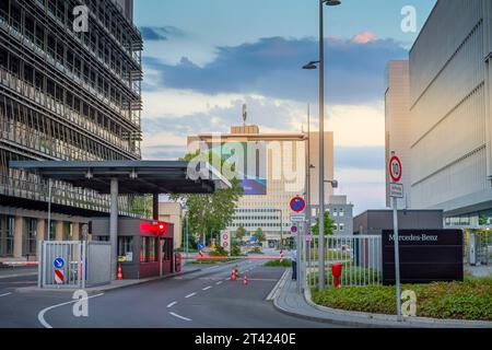 Werksteig 1, Mercedes-Benz Hauptwerk, Untertuerkheim, Stuttgart, Baden-Württemberg, Deutschland Stockfoto