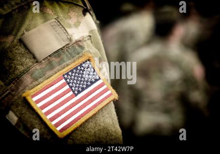 Veteranentag. US-Armee. Militär der USA. Gedenktag. Die Streitkräfte Der Vereinigten Staaten. Stockfoto