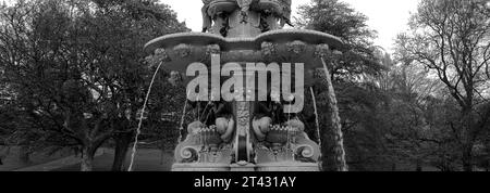 The Ross Fountain in Princes Street Gardens, Edinburgh City, Schottland, Großbritannien Stockfoto