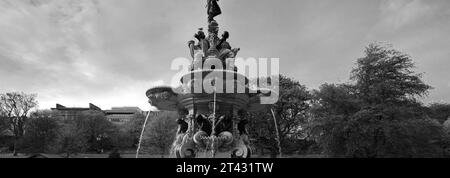 The Ross Fountain in Princes Street Gardens, Edinburgh City, Schottland, Großbritannien Stockfoto