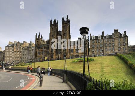 Das Assembly Hall Building, The Mound, Edinburgh City, Schottland, Großbritannien Stockfoto