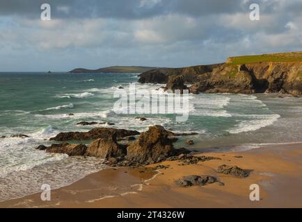 Porthcothan Bay North Cornwall Stockfoto