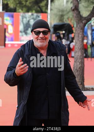 Rom, Italien. Oktober 2023. Rom, Rom Film Fest 2023. Filmfestival In Rom. Roter Teppich Gianfranco Rosi Credit: Unabhängige Fotoagentur/Alamy Live News Stockfoto