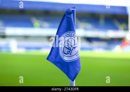 London, Großbritannien. Oktober 2023. Allgemeine Ansicht im Stadion vor den Queens Park Rangers vs. Leicester City Sky Bet EFL Championship Match im MATRADE Loftus Road Stadium, London, Großbritannien am 28. Oktober 2023 Credit: Every Second Media/Alamy Live News Stockfoto