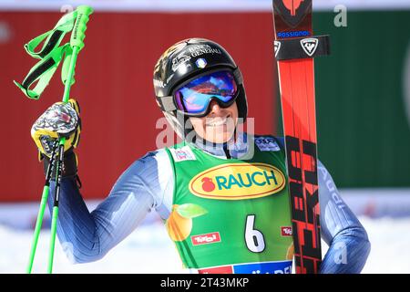 Solden, Tirol, Österreich. Oktober 2023. Audi FIS Alpine Ski World Cup Eröffnung; Federica Brignone (ITA) Credit: Action Plus Sports/Alamy Live News Stockfoto