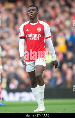 Emirates Stadium, London, Großbritannien. Oktober 2023. Premier League Football, Arsenal gegen Sheffield United; Eddie Nketiah von Arsenal Credit: Action Plus Sports/Alamy Live News Stockfoto