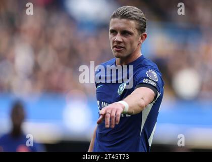 London, Großbritannien. Oktober 2023. Conor Gallagher aus Chelsea während des Premier League-Spiels in Stamford Bridge, London. Der Bildnachweis sollte lauten: Paul Terry/Sportimage Credit: Sportimage Ltd/Alamy Live News Stockfoto