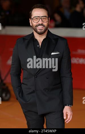 Rom, Italien. Oktober 2023. Jeremy Piven besucht den roten Teppich des Films „die Performance“ beim Rome Film fest 2023 im Auditorium Parco della Musica. Quelle: SOPA Images Limited/Alamy Live News Stockfoto
