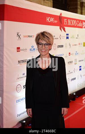 Andrea Ballschuh bei der 15. Hope Gala 2023 im Schauspielhaus. Dresden, 28.10.2023 Stockfoto