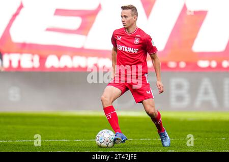 Enschede, Niederlande. Oktober 2023. ENSCHEDE, NIEDERLANDE - 29. OKTOBER: Mathias Kjolo vom FC Twente während des niederländischen Eredivisie-Spiels zwischen dem FC Twente und Feyenoord in de Grolsch Veste am 29. Oktober 2023 in Enschede, Niederlande (Foto: Rene Nijhuis/Orange Pictures) Credit: Orange Pics BV/Alamy Live News Stockfoto