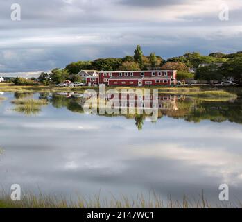 Tarvel-Szenen auf Capr Cod Stockfoto