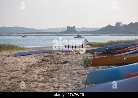 Tarvel-Szenen auf Capr Cod Stockfoto