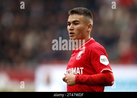 ENSCHEDE - Manfred Ugalde vom FC Twente während des niederländischen Eredivisie-Spiels zwischen dem FC Twente und Feyenoord im Stadion de Grolsch Veste am 29. Oktober 2023 in Enschede, Niederlande. ANP BART STOUTJESDIJK Credit: ANP/Alamy Live News Stockfoto