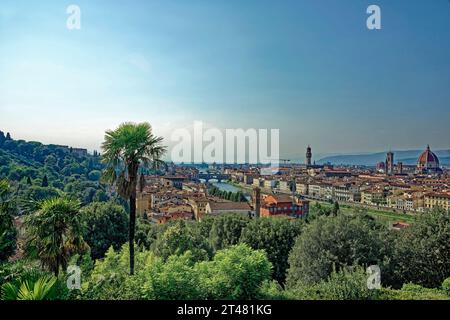 Florenz-panorama Stockfoto