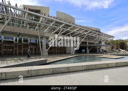 Das schottische Parlamentsgebäude, Edinburgh City, Schottland, Großbritannien Stockfoto