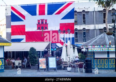 Gibraltar Nationalfeiertag am 10. September Stockfoto