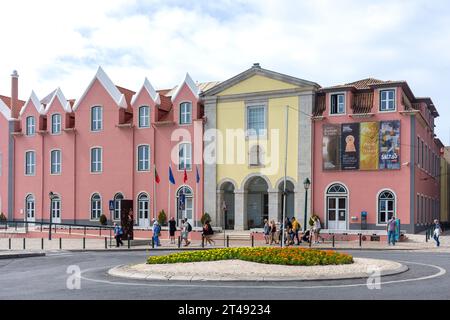 Fundação Dom Luís I (Centro Cultural de Cascais), Avenue da República, Cascais, Region Lissabon, Portugal Stockfoto