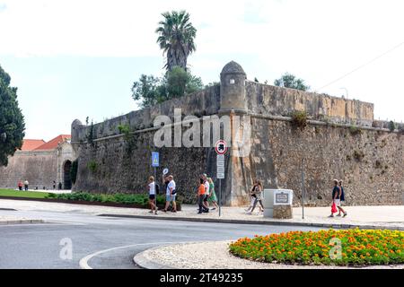 Festung Nossa Senhora da Luz de Cascais, Avenue da República, Cascais, Region Lissabon, Portugal Stockfoto