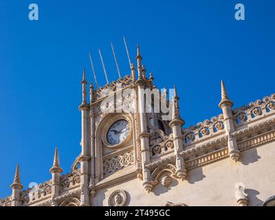 Bahnhof Rossio oder Estação do Rossio im zentralen Stadtteil Baixa von Lissabon Portugal Stockfoto