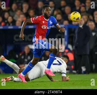 London, Großbritannien. Oktober 2023 - Crystal Palace gegen Tottenham Hotspur - Premier League - Selhurst Park. Crystal Palace's Odsonne Edouard Picture Credit: Mark Pain/Alamy Live News Stockfoto