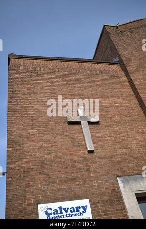 Calvary Baptist Church Cardiff South Wales UK Stockfoto