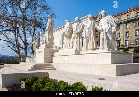 Das Lajos-Kossuth-Denkmal in Budapest, Ungarn Stockfoto