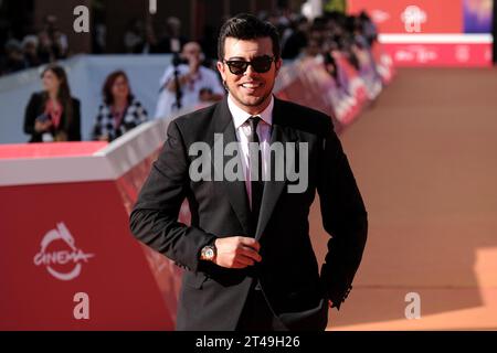 Rom, Italien. Oktober 2023. Stash besucht den roten Teppich für „Trolls 3“ während des 18. Rom Film Festivals im Auditorium Parco Della Musica in Rom. (Foto: Davide Di Lalla/SOPA Images/SIPA USA) Credit: SIPA USA/Alamy Live News Stockfoto