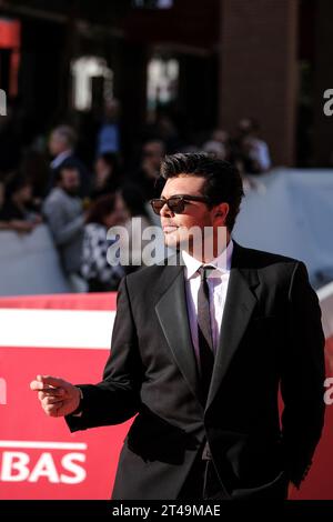 Rom, Italien. Oktober 2023. Stash besucht den roten Teppich für „Trolls 3“ während des 18. Rom Film Festivals im Auditorium Parco Della Musica in Rom. (Foto: Davide Di Lalla/SOPA Images/SIPA USA) Credit: SIPA USA/Alamy Live News Stockfoto