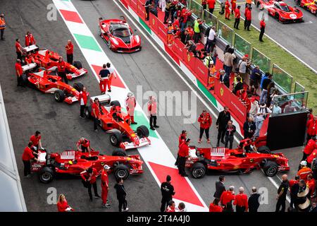 Mugello, Italien. Oktober 2023. Ferrari F1 während des Ferrari Finali Mondiali in Mugello vom 26. Bis 29. Oktober 2023 auf dem Mugello Circuit in Mugello, Italien - Foto Antonin Vincent/DPPI Credit: DPPI Media/Alamy Live News Credit: DPPI Media/Alamy Live News Stockfoto