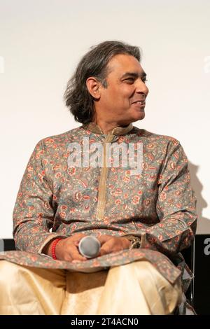 Tokio, Japan. Oktober 2023. Arunava Sengupta, 27. Oktober 2023 - Tokyo International Film Festival 2023: Sumo Didi Q&A in Tokio. Quelle: Keiichi Miyashita/AFLO/Alamy Live News Stockfoto