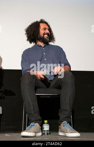 Tokio, Japan. Oktober 2023. Regisseur Baran Gunduzalp, 27. Oktober 2023 - Tokyo International Film Festival 2023: Rosinante Q&A in Tokio, Japan. Quelle: Keiichi Miyashita/AFLO/Alamy Live News Stockfoto