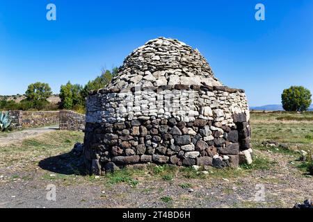 Nuraghe Santu Antine, Bonnanaro-Kultur, archäologische Stätte in der Nähe von Torralba, Sassari, Sardinien, Italien Stockfoto