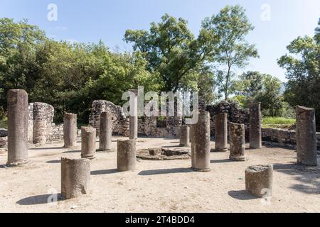 Die römische Ruine Butrint, Albanien Stockfoto
