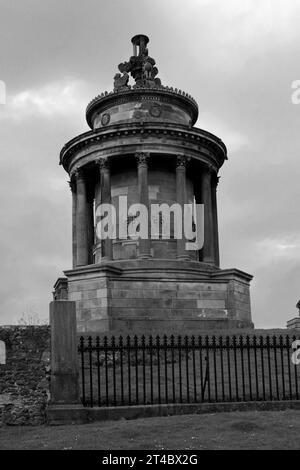 The Burns Monument, Carlton Hill, Edinburgh City, Schottland, Großbritannien Stockfoto